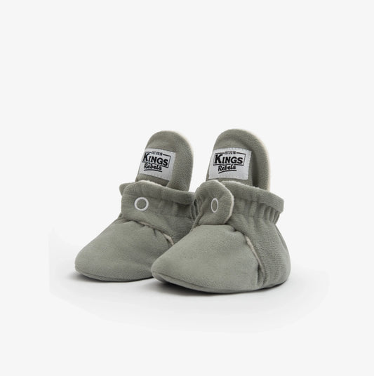 Kings & Rebels Booties Gamuza Classic - Stone Grey