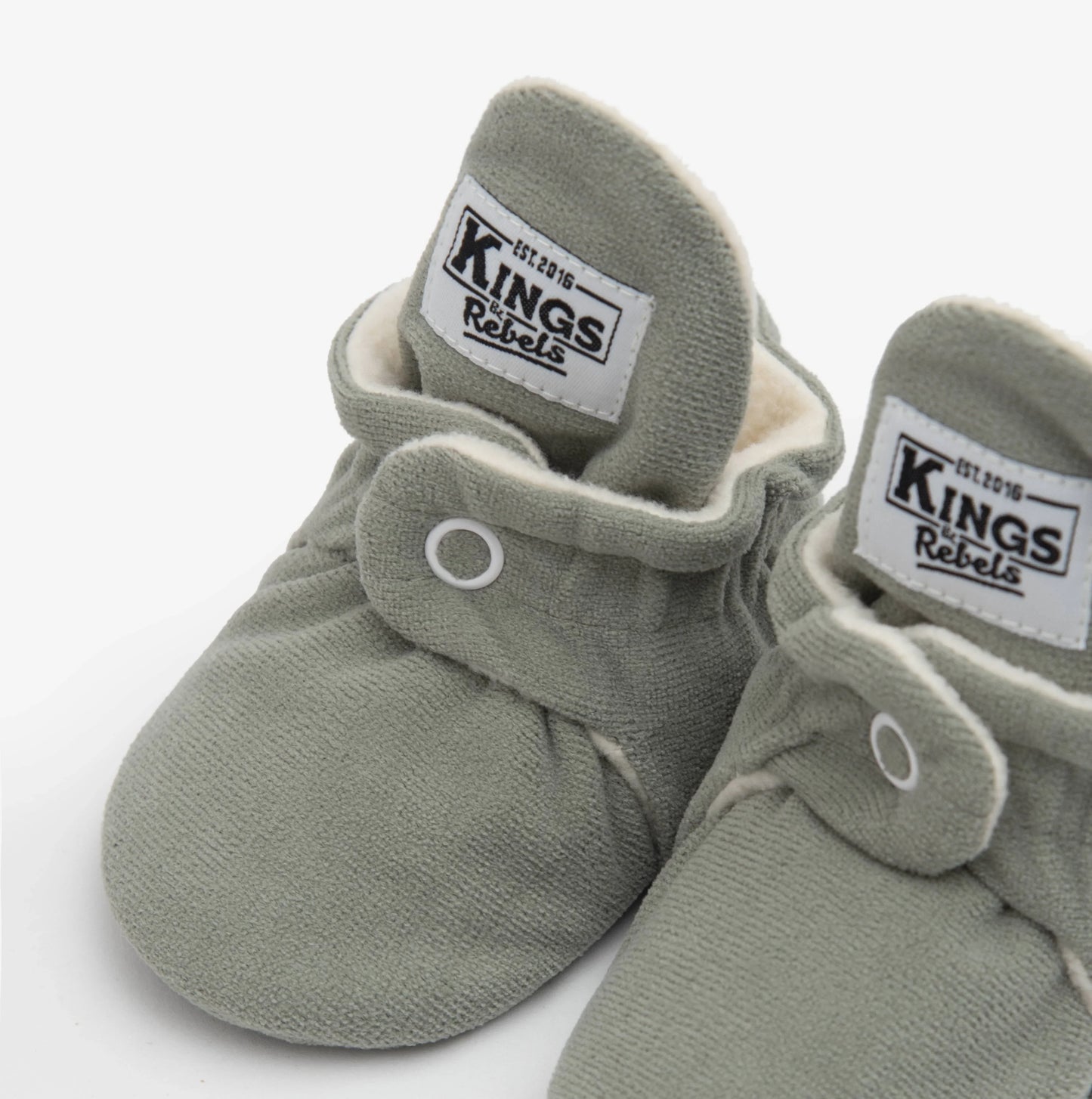Kings & Rebels Booties Gamuza Classic - Stone Grey