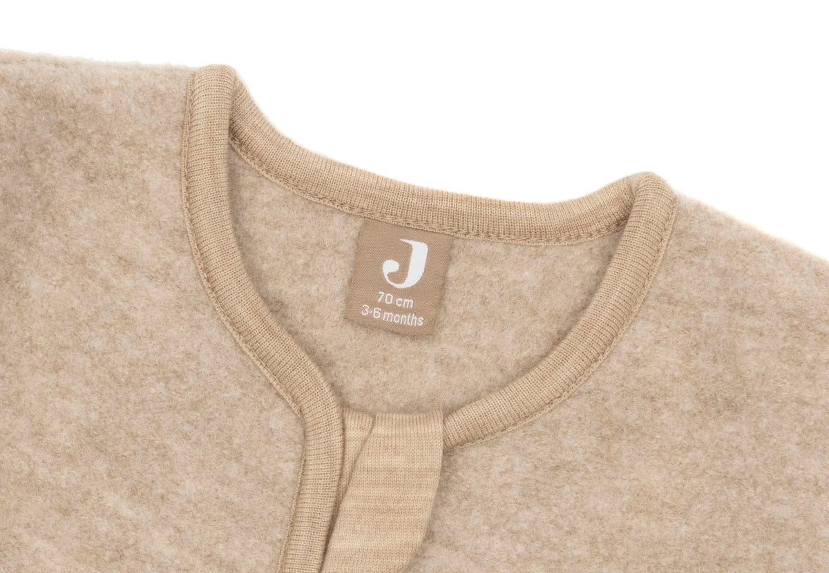 Jollein Schlafsack mit abnehmbaren Ärmeln aus Merinowolle TOG 2.0-2.5