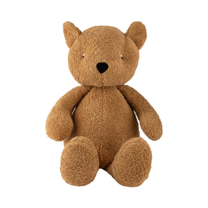 Wooly Organic Teddy Caramel Brown 53cm