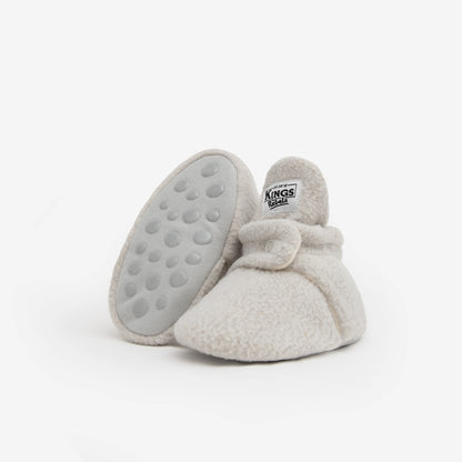 Kings & Rebels Booties Teddy Gripper Grey