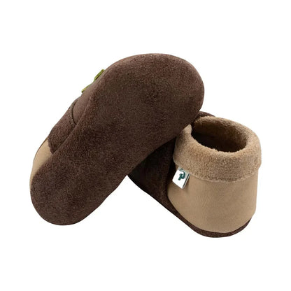 Pantolinos Lederschuhe mit Faultier