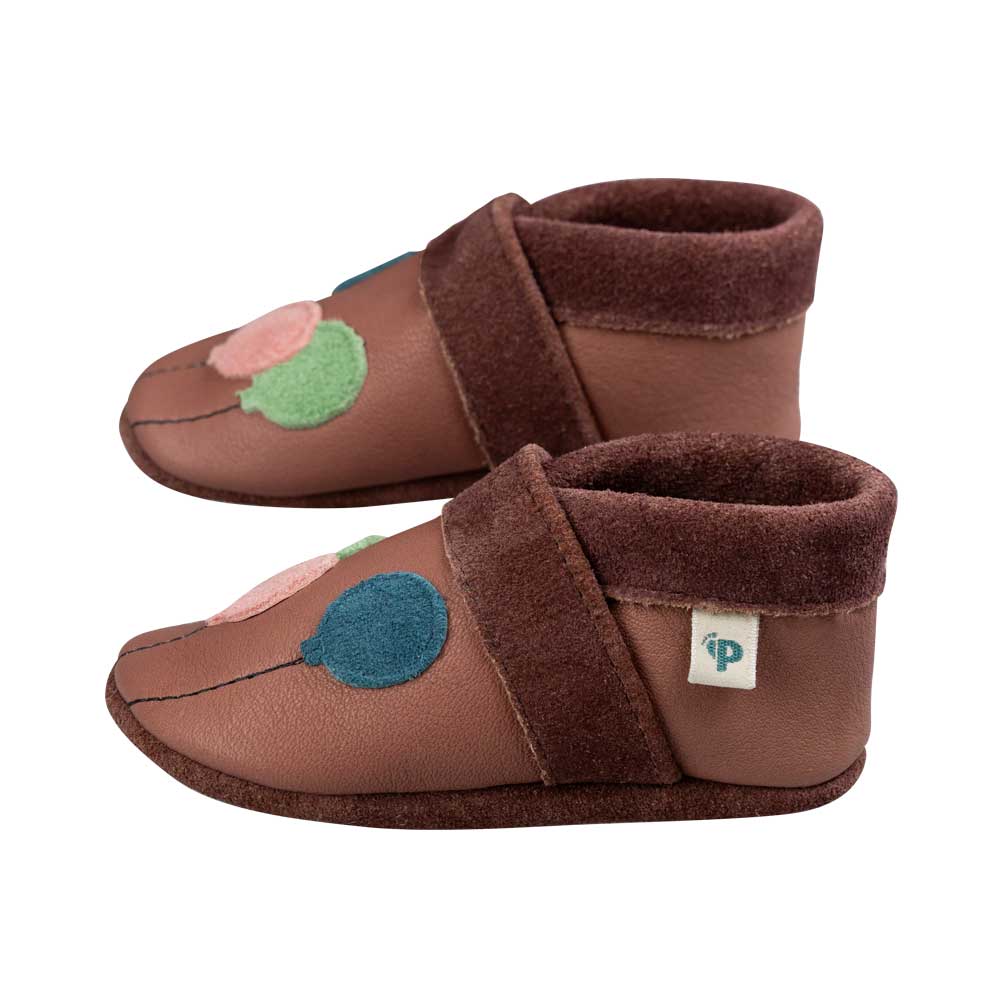 Pantolinos Lederschuhe mit Luftballons