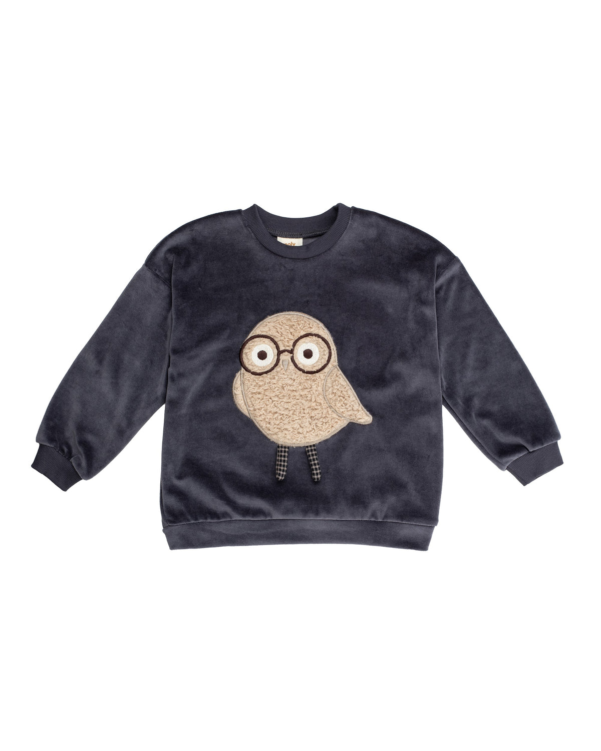 Wooly Organic Signature Sweatshirt mit Eule