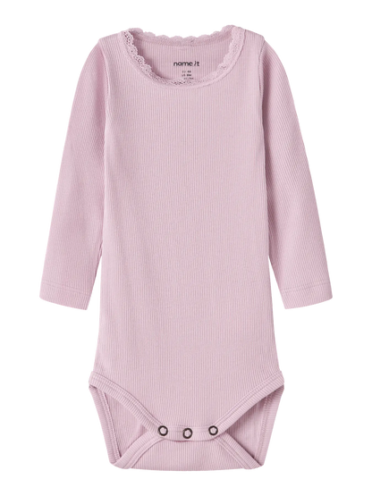 Name it Body Langarm Basic gerippt