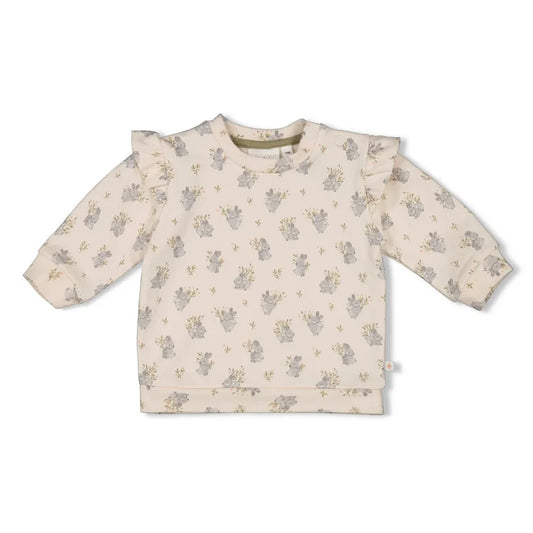 Feetje Sweatshirt Alloverprint - Fields of Green