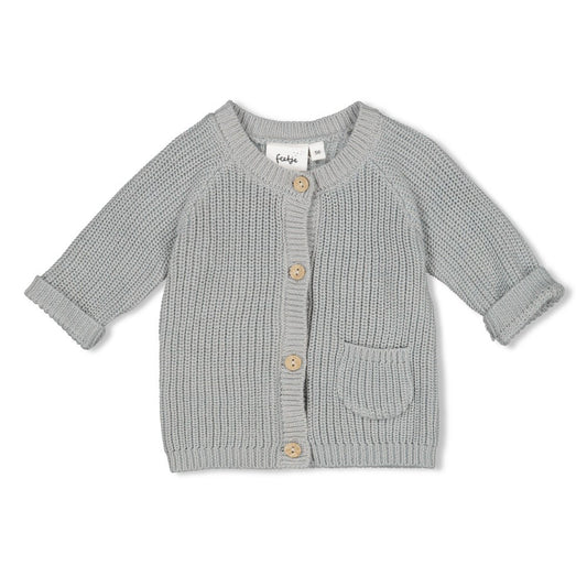 Feetje Strickjacke Narwal