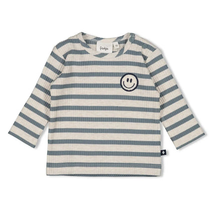 Feetje Geripptes Langarmshirt Ringel "Let's Go"