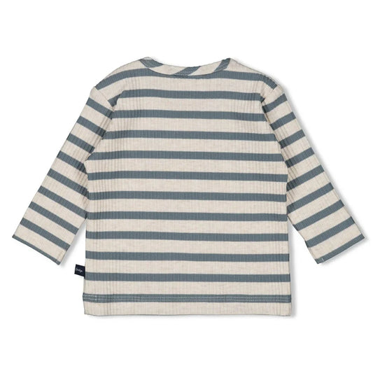 Feetje Geripptes Langarmshirt Ringel "Let's Go"
