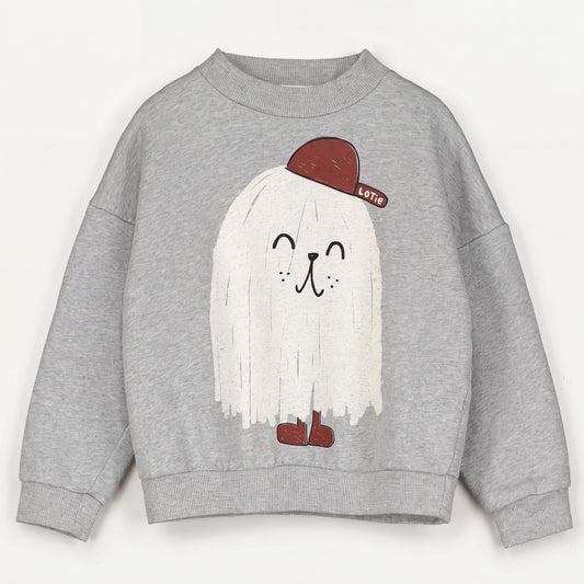 Lötiekids Sweatshirt Good Monster Grey Melange