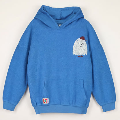 Lötiekids Hoodie Little Monster Blue
