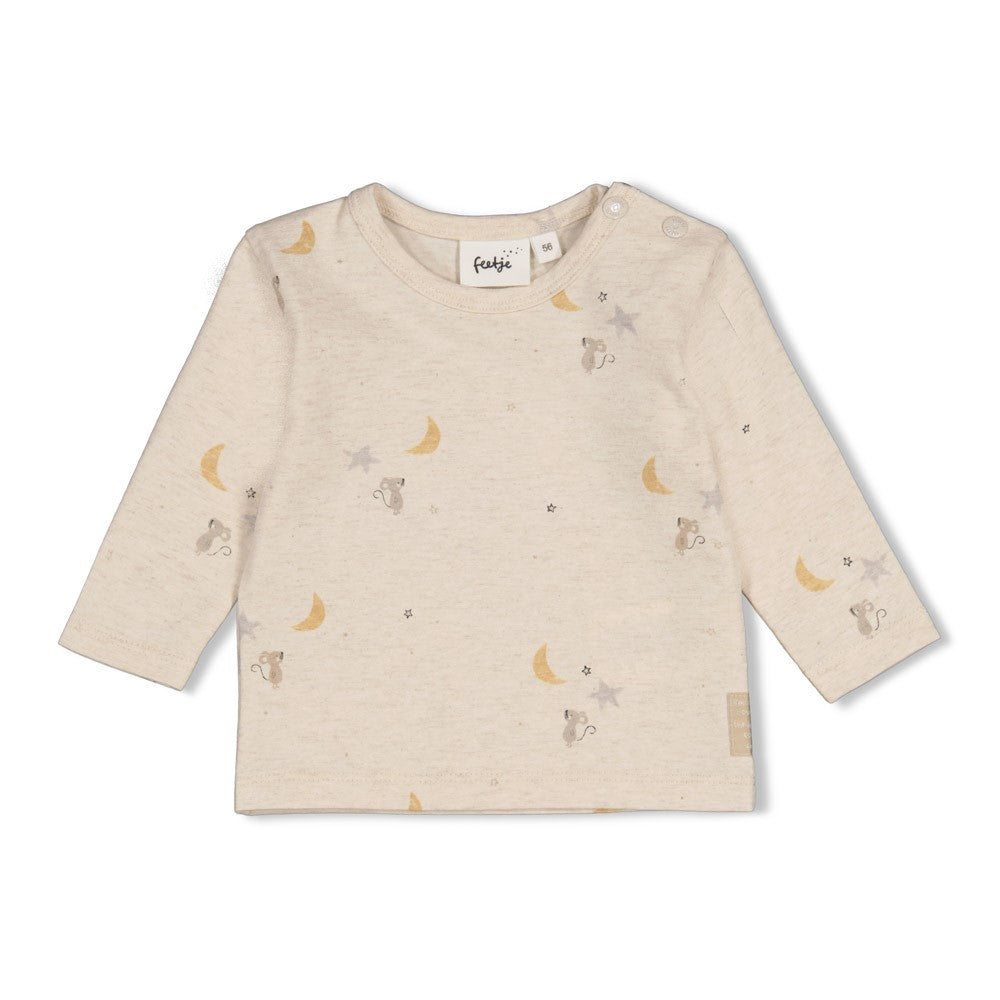 Feetje Longsleeve AOP - Over the Moon for You