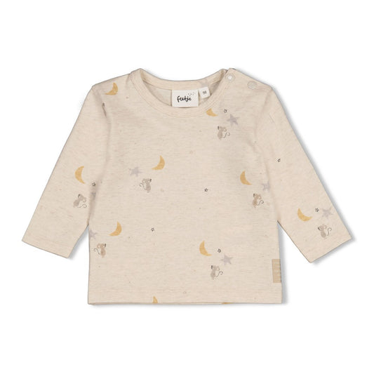 Feetje Longsleeve AOP - Over the Moon for You