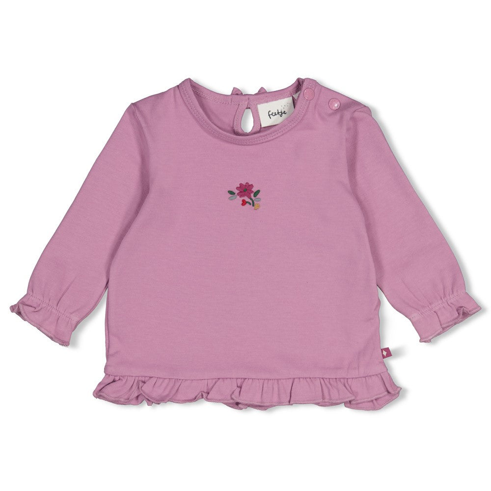 Feetje Langarmshirt Rüschen - Afternoon Tea