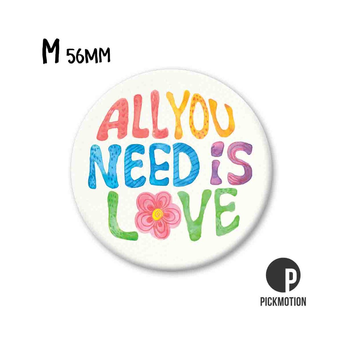 Pickmotion Magnet M 'All you need is love'