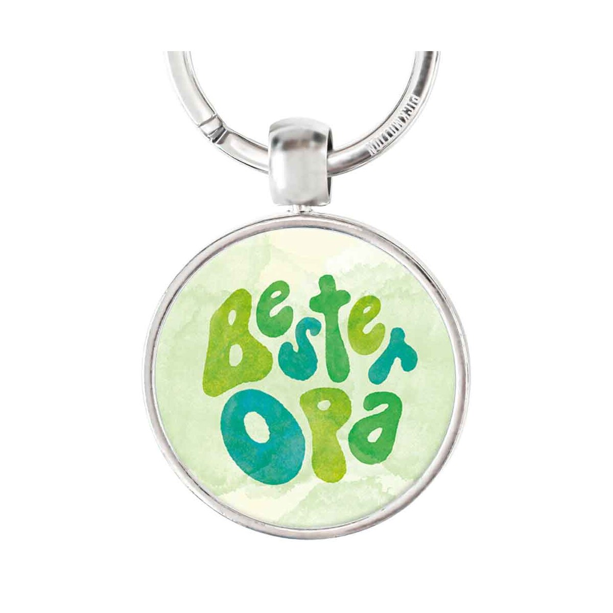 Pickmotion Schlüsselanhänger 'Beste Opa grün'