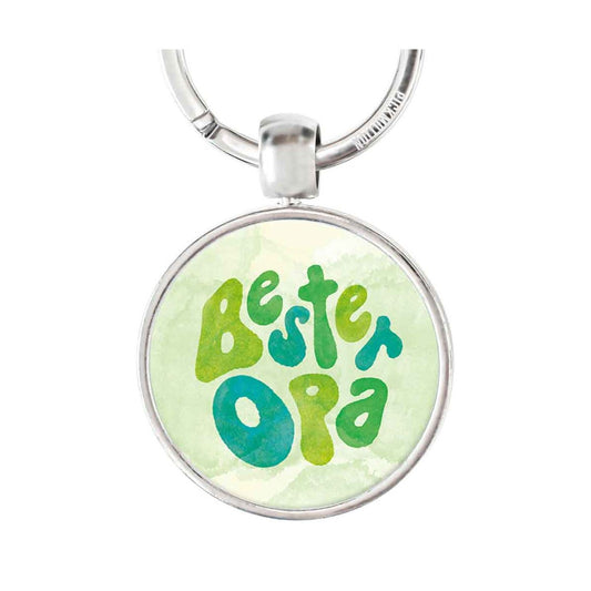 Pickmotion Schlüsselanhänger 'Beste Opa grün'