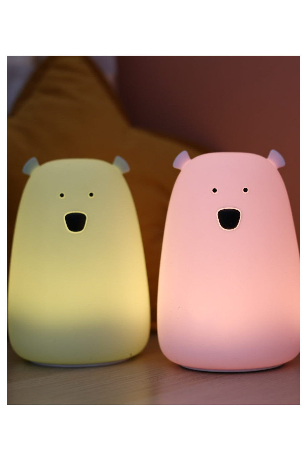 Rabbit & Friends Big Bear Nachtlampe aus Silikon