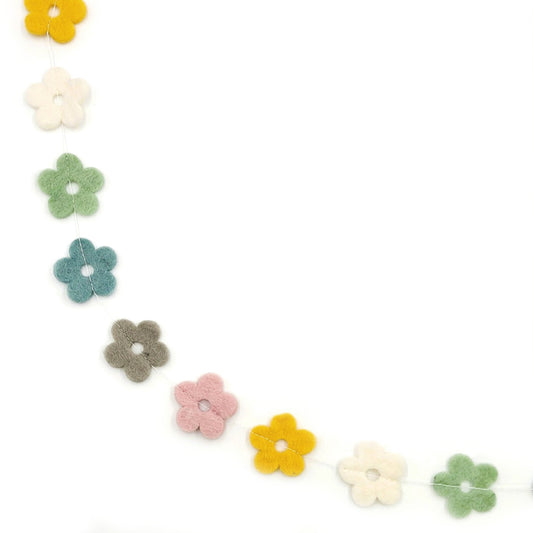 Frida Feeling Filz-Hänger Blume - pastell