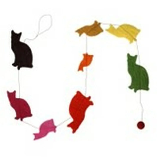 Filz-Girlande 'Katzen' von Frida Feeling