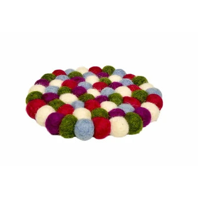 Filz Untersetzer rund 10 cm von Frida Feeling