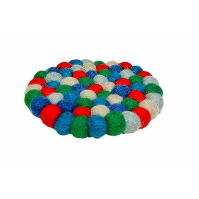 Filz Untersetzer rund 10 cm von Frida Feeling