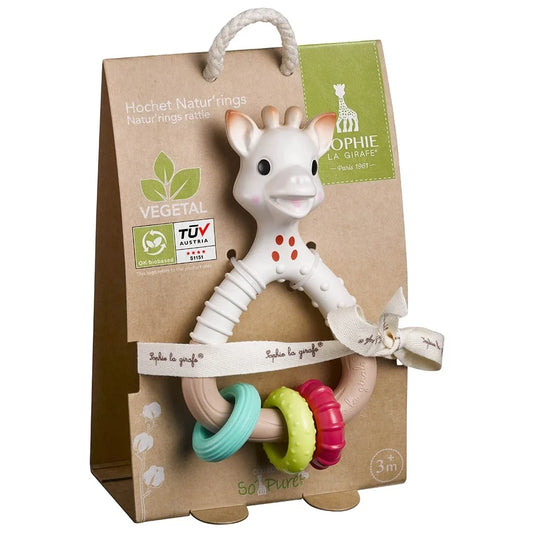 So'Pure Natur'rings Rassel Sophie la girafe®