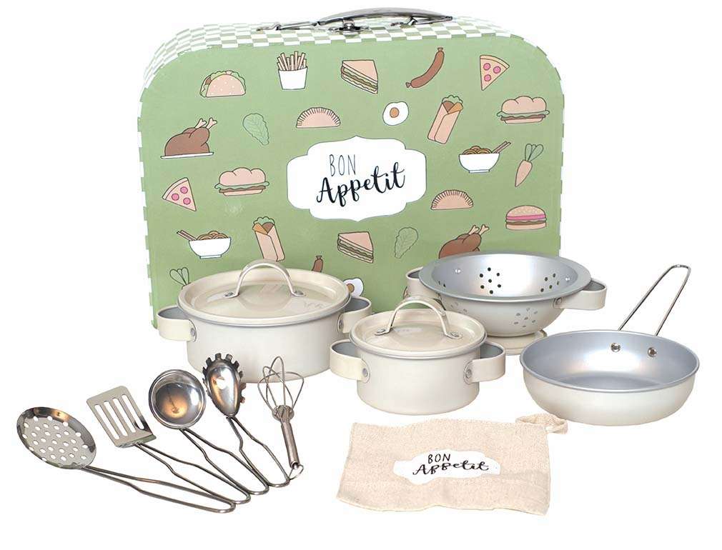 Jabadabado Kinderkoffer Küchenset