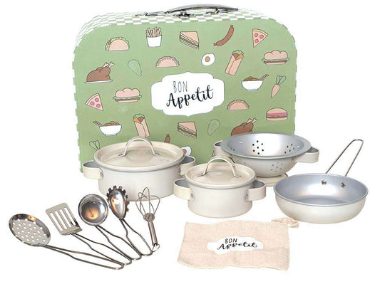 Jabadabado Kinderkoffer Küchenset