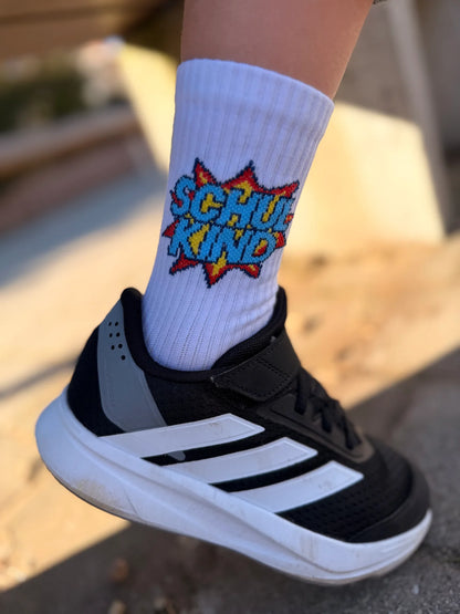 My Day My Dream Socken Schulkind Super Hero