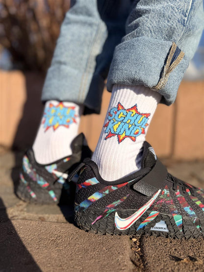 My Day My Dream Socken Schulkind Super Hero