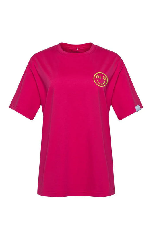 My Day My Dream T-Shirt Smile Neon Pink