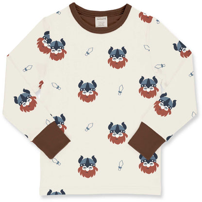 Maxomorra Langarmshirt Viking GOTS