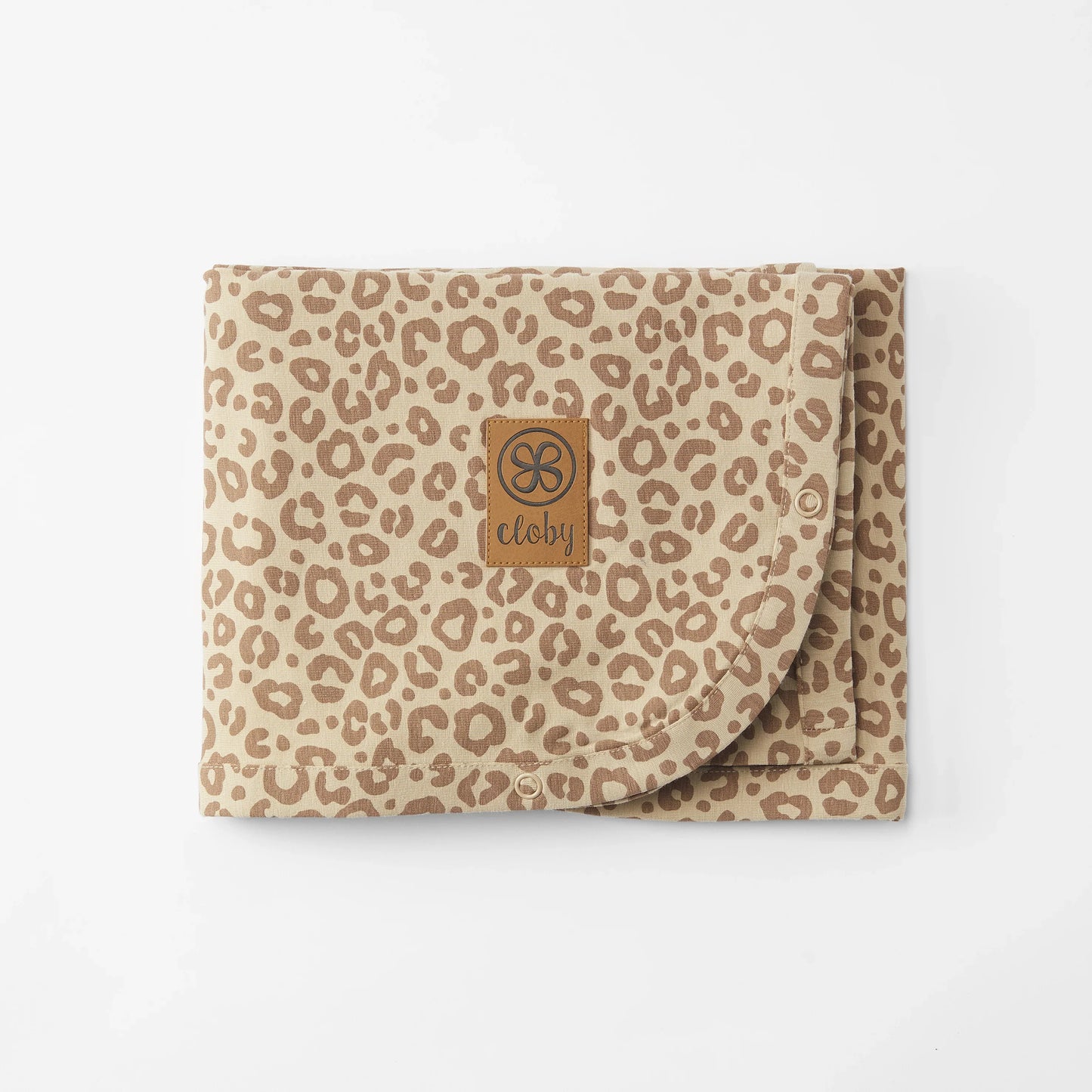 Cloby UV-Schutz-Decke 50+ Leopard Brown
