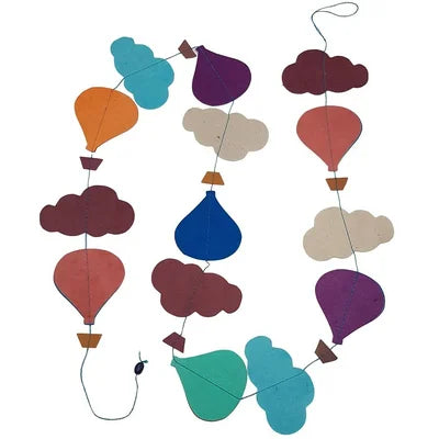 Papier Girlande aus Lokta Papier von Frida Feeling