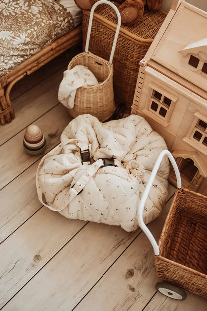 Play & Go Spielzeugsack Organic Soft Collection - Moon