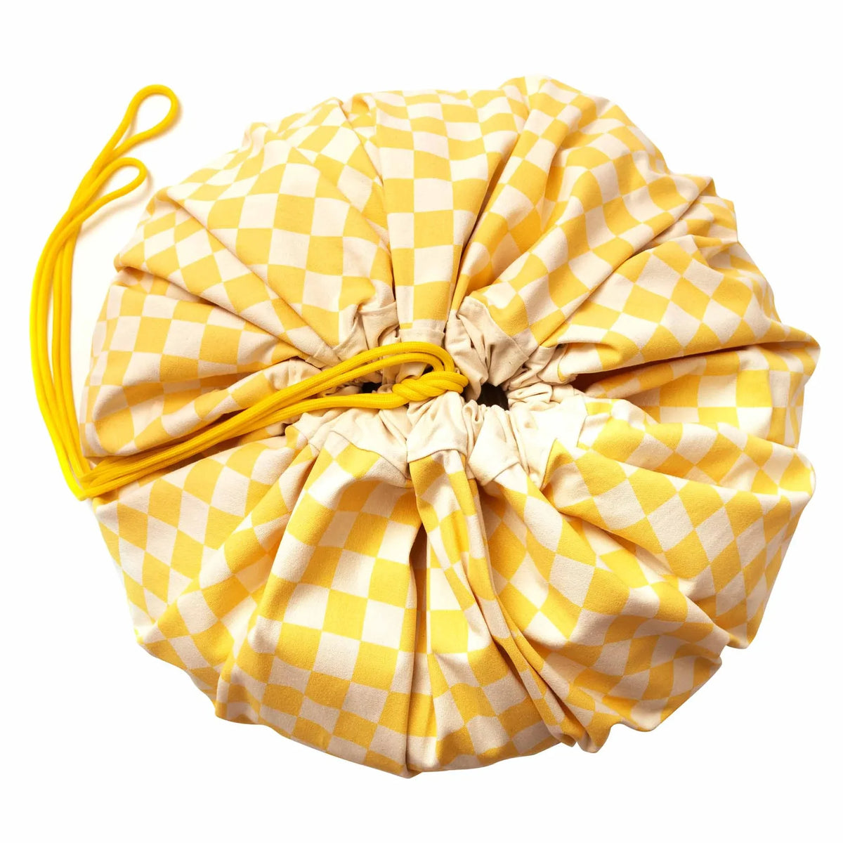 Play & Go Spielzeugsack Vichy Yellow – Kinderlädchen
