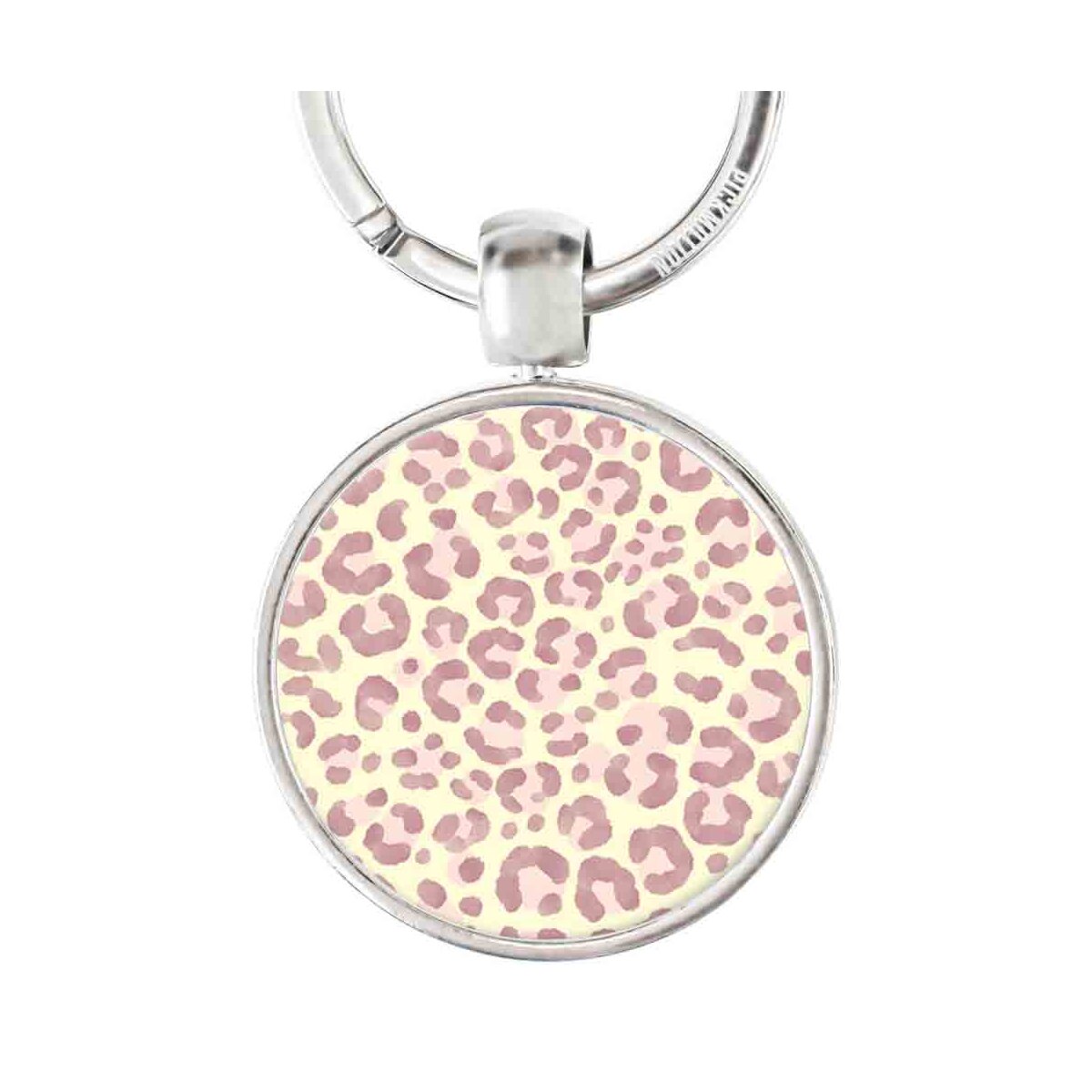 Pickmotion Schlüsselanhänger 'purple leopard print'