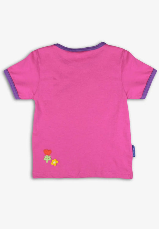 Toby Tiger T-Shirt mit Pferdeapplikation GOTS